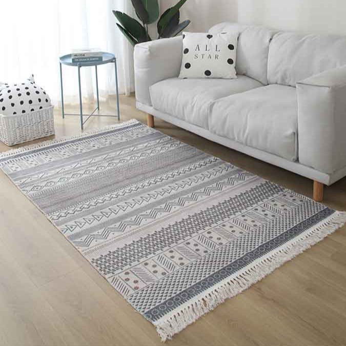 Cotton And Linen Carpet 