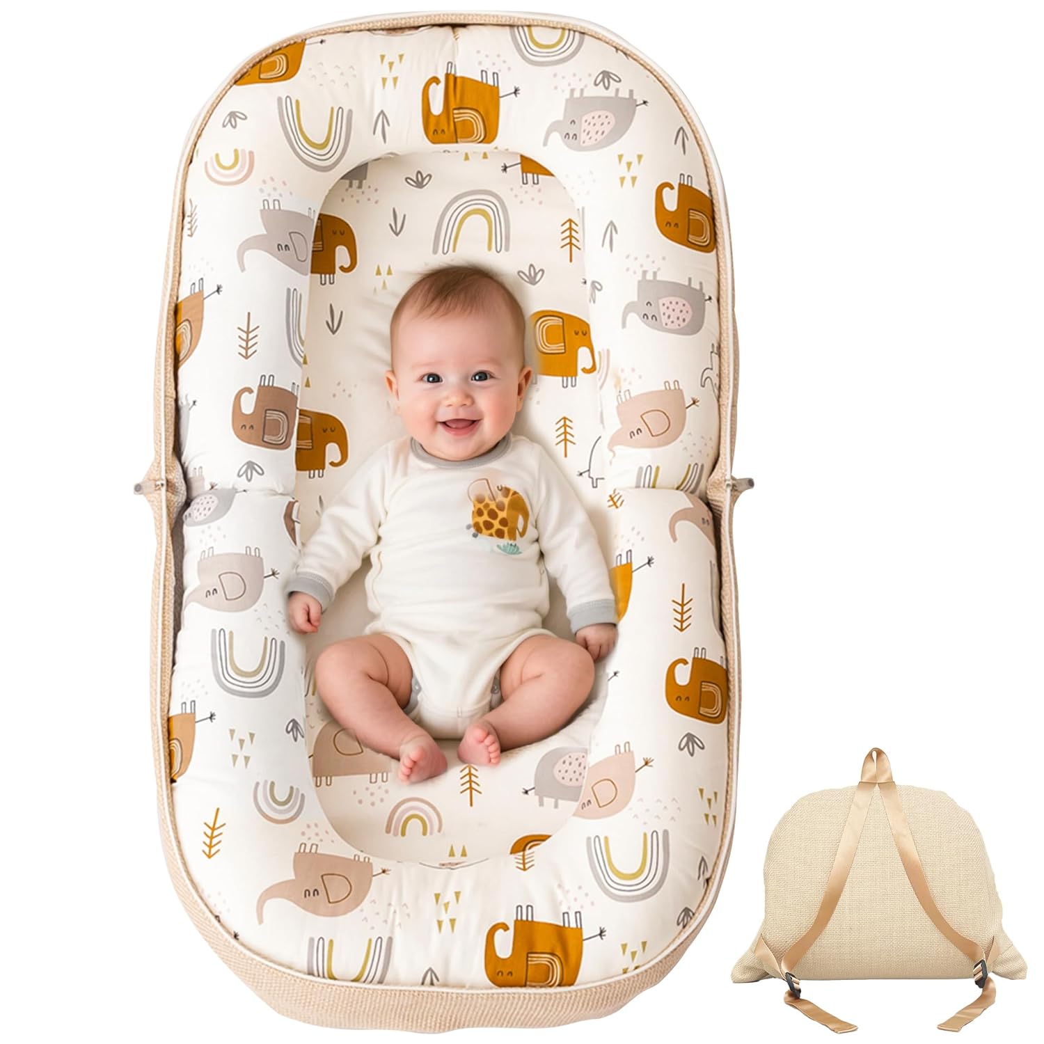 🛏️✨Portable Baby Bed, mudah dibawa & selesa untuk newborn & toddler 👶💖 Sesuai untuk travel, stroller & rumah #PortableBabyBed #TravelCrib #BayiTidurNyaman #ShopeeLive #BabyGear