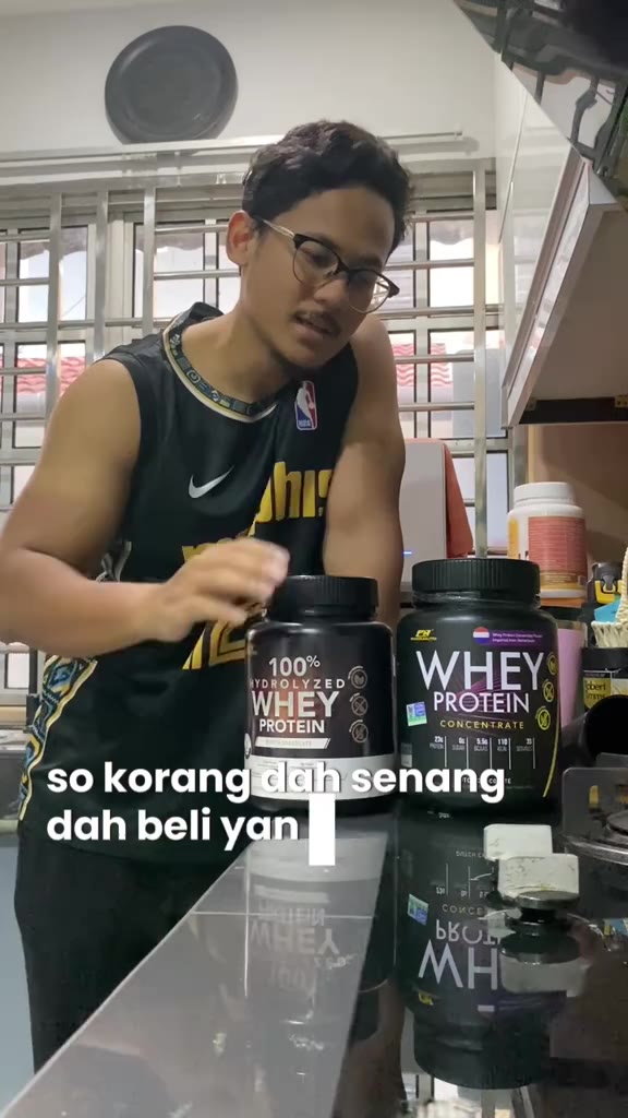 Hydrowhey kami juga ada flavor yang menarik untuk korang #suplement #wheyprotein #fyp