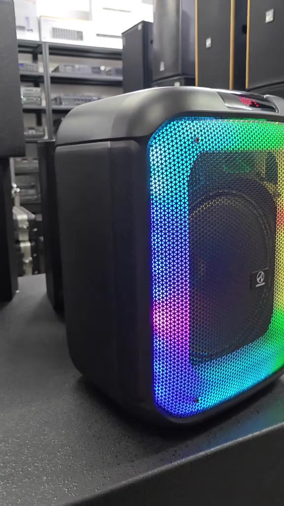 Ampaudio 12 Inch Portable Karaoke Speaker -1258HH   #ampaudio #portablespeaker