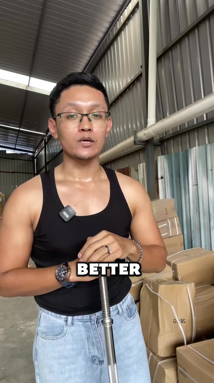 Macam-macam jenis panjang ada     #barbell #ezbar #straightbar