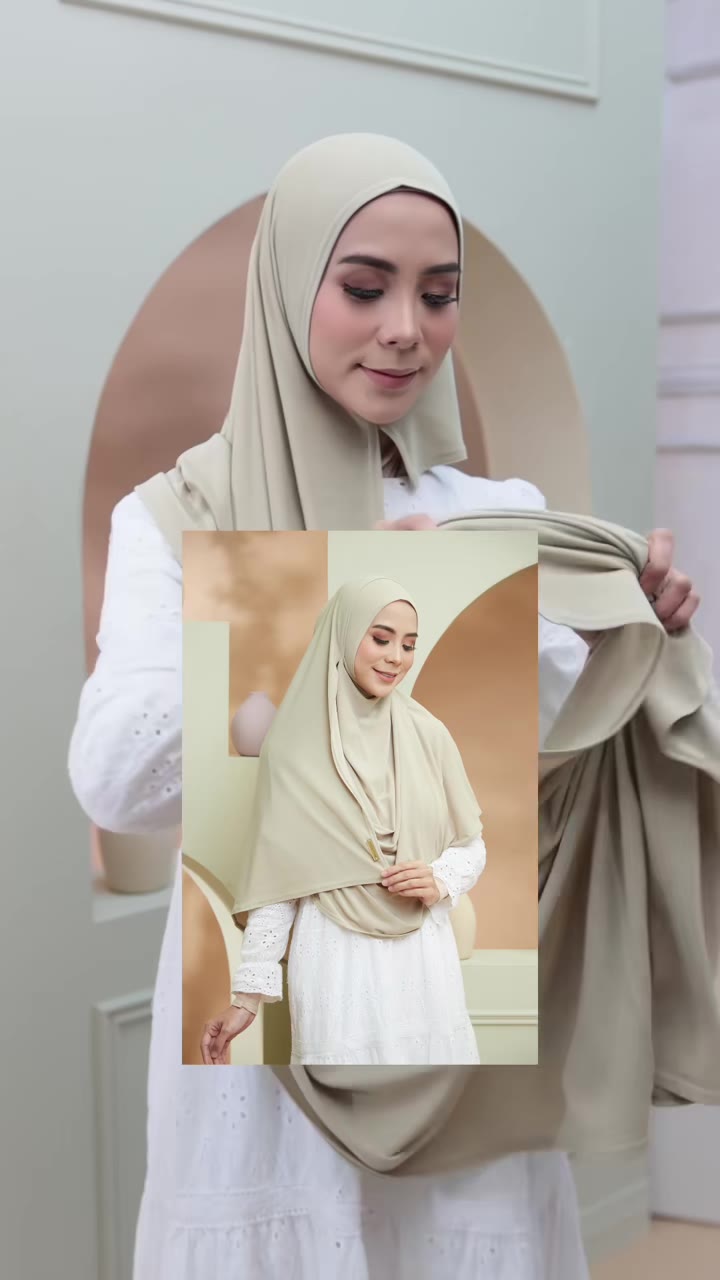 Assalamualaikum, ada peminat shawl instant dua muka? 🤗 .         #tudunglabuh #tudungumrah #tudunglabuhxl #tudungxxl #shawllabuh #tudungironless #shawlironless