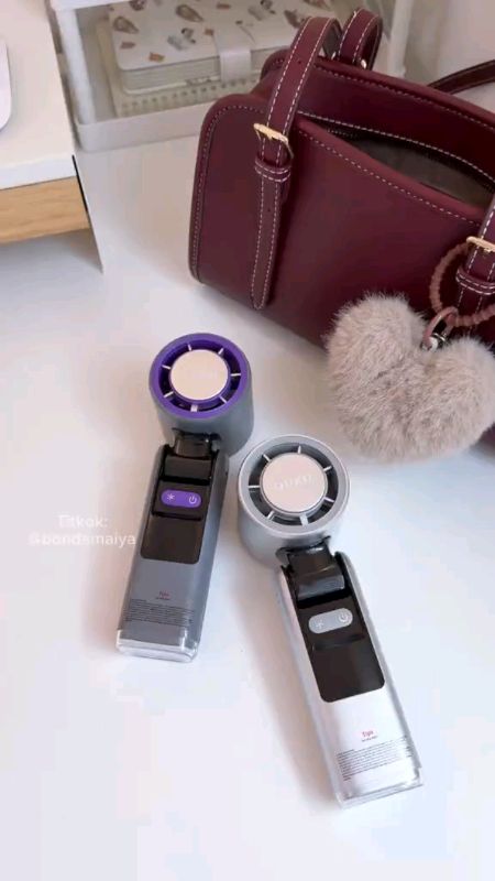 Portable Fan Kipas Angin Cooling Fan Turbo Fan 8000mAh Battery Mini Fan Digital Display Adjustable 迷你风扇 手持风扇 风扇