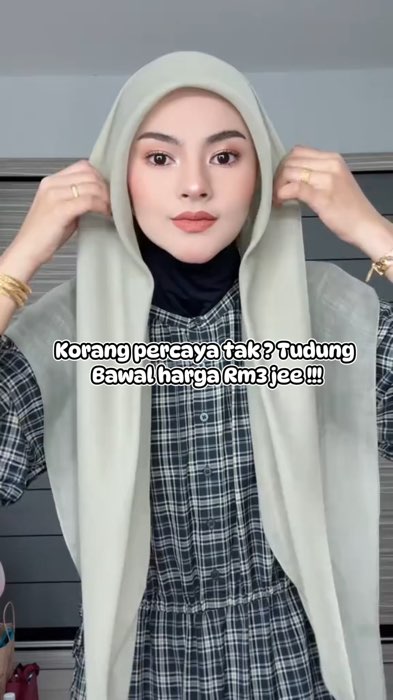 #tudung #bawal #bidang45