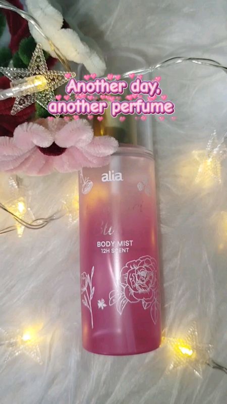 Best wehh body mist ni, bau wangi melekat 🌹 #bodymist #alia #racunshopee #shopeehaul #perfume