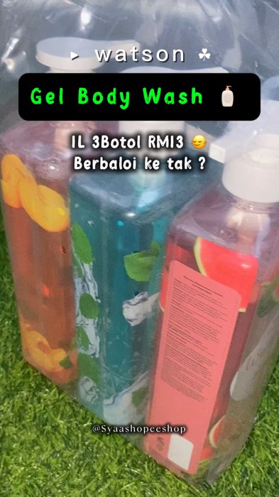 #watsons #ShowGel #shopeelagimurah #racunshopee #sabunmandi #bodywash #hargamurah #fyp