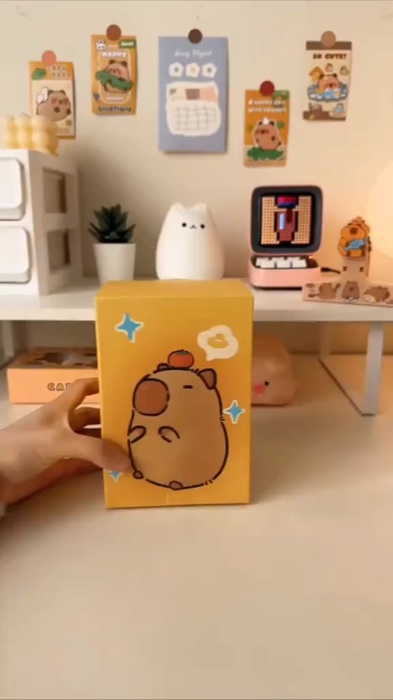 Capybara Alarm Clock..#shopeehaul #videofyp #fyppppp