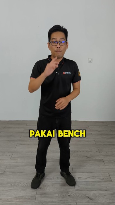 Tengah cari bench yang tahan lasak? Ni dia! Commercial Dumbbell Bench yang boleh tanggung beban hingga 250kg!Sesuai untuk latihan berat di rumah!