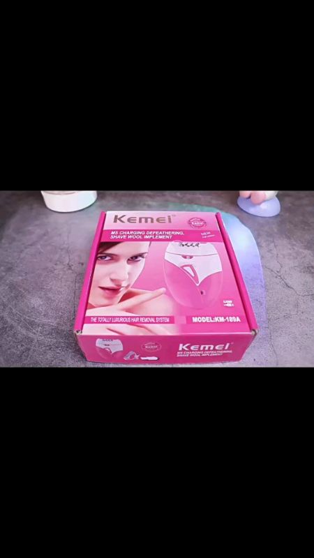 Rechargeable Hair Removal Epilator Body Painless Saver Machine #racunshopee #shopeehaul #shopeelagimurah