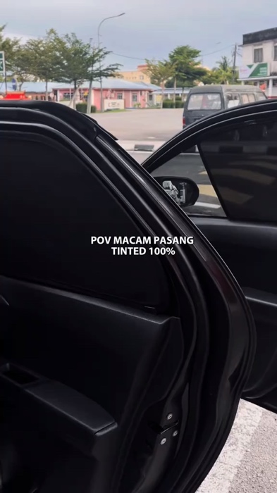Macam tinted 100% doh bang🔥🔥🔥