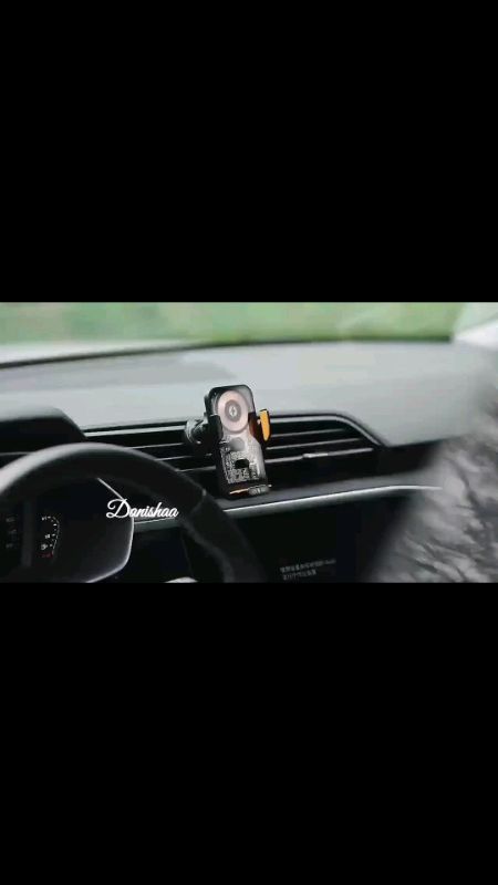 3C Metavams Wireless Fast Charger Phone Holder Car Dashboard With Intelligent Infrared Sensor