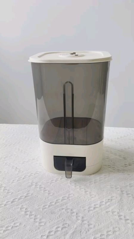 HOMEWORTH Rice Storage Container Airtight Sealed Kitchen Grain Bin Keep Fresh Modern Simple Design Large