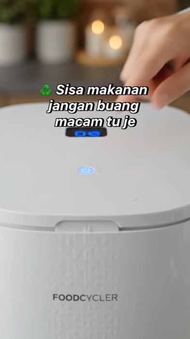 #shopeeaffiliate #foodcycler #myfeel #foodwaste #composter #zerowaste #ecofriendly #kitchengadget #dapurkemas #greenliving #homeessential #barangviral