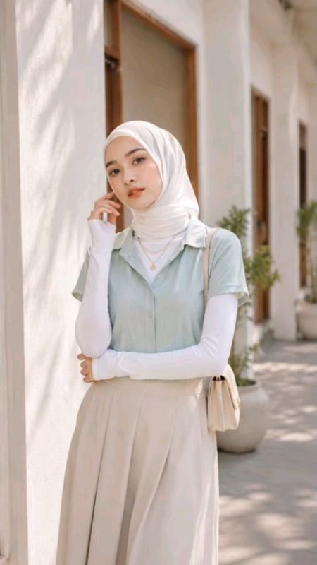 Inner wajib ada dalam wardrobe muslimah. Stretchy, comfy & senang match dengan outfit harian. 😍  #innermuslimah #innerhijab #innerlenganpanjang