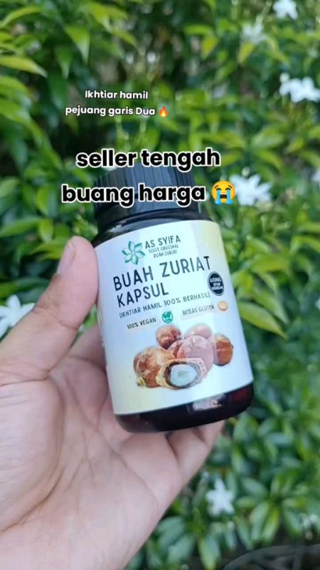ikhtiar hamil 🌹 #shopeehaul #buahzuriat #ttc #pejuanggarisdua