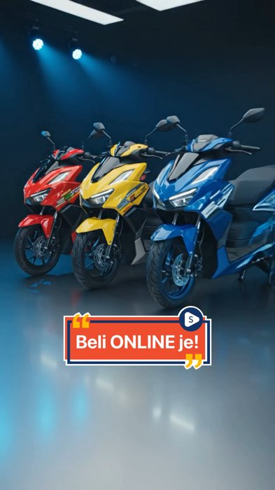 Motor pun dah boleh beli online! #honda #vario #ride #beli #online #motorsikal