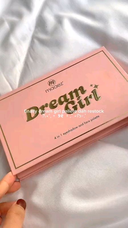 Yeahh finally ‼️‼️‼️Eyeshedow pallet maaez dream girl dh restokk 😍🫶