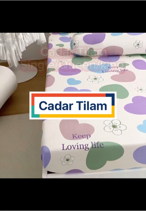 Cadar yang murah dan selesa dipakai. #cadarterbaik #selesadipakai #kainsejuk #lembut #getahsekeliling #tidakberbulu #shopeefind