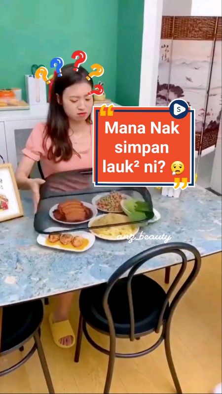 #Bekassimpanlauk #foodstorage #foodcontainer #stackable #kitchen #tudungsaji #storage #organizer #storage #fyp #foodcover#racunshopee#trending #viral