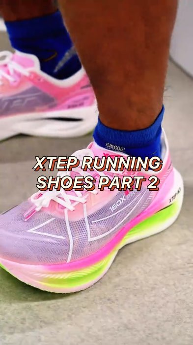 Calling for runners🫵🏻 Running Shoes Exotic Nylon plate Ultra-Stable #xtep #runningshoes #sportshoes #jogging #shopeelagimurah #shopeemy #shopee