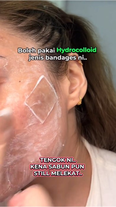 #hydrocolloid #acnepatch