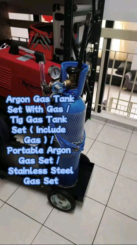 #Argon#Gas#Tank#Set#WithGas  #Tig#Gas#TankSet#Include#Gas #Portable#Argon #Gas#Set  #Stainless#Steel#Gas#Set#fyp#viral