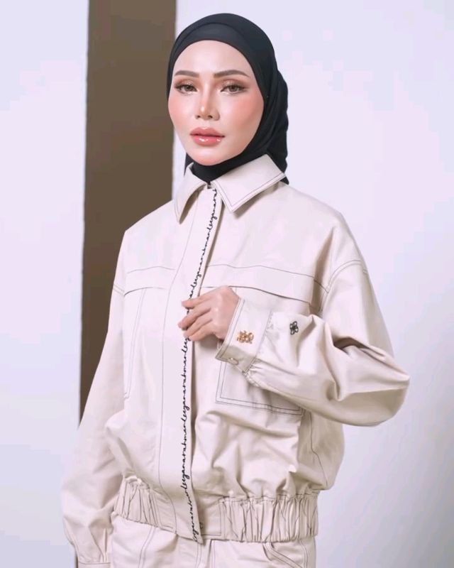 Ayraa Basicwear in Creamy White! 😍✨ #setbaju #basicwear