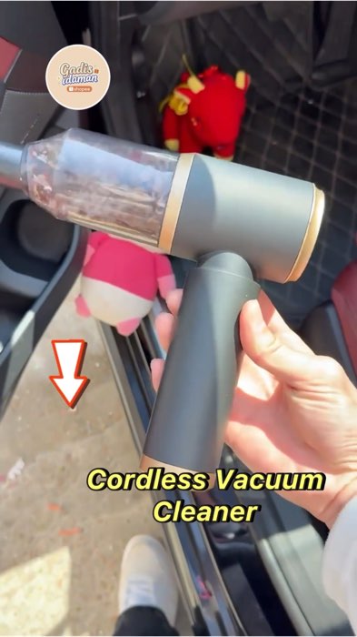 Cordless Vacuum Cleaner 22000PA German Brushless Powerful Vacum Kereta Long Duration Air Duster & Air Blower & Pump #vacuum #cleaner #car #mieshopee