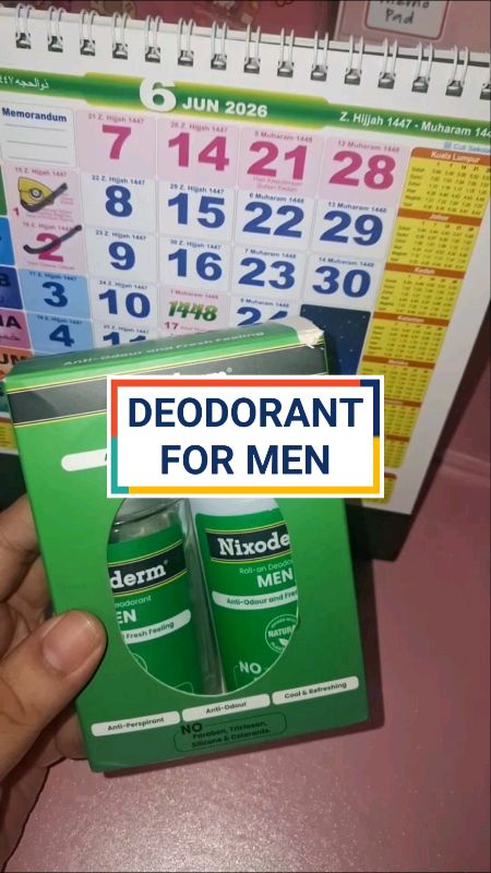 #ubatketiak #nixoderm #deodoran #Deodorant