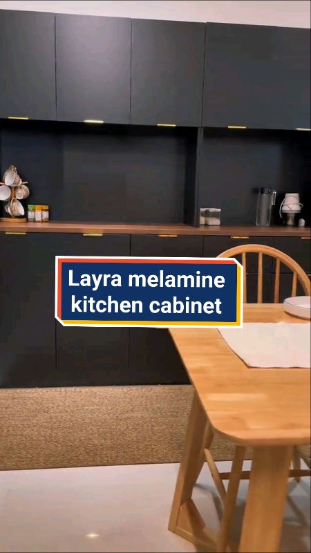 Melamine kitchen cabinet #kitchencabinet #kabinetdapur #cabinet #perabotrumah #perabotmurah #perabot #bonanza