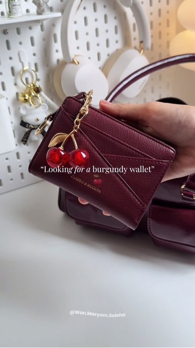 cantik elegant premium. dompet colour ni memang paling cantik #dompet #DompetWanita #wallet #redwallet #dompetmurah