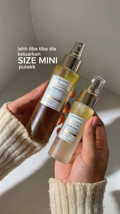 new size 😍 #skintificminiserumspray #serumspray #racunshopee #shopeefeed #aesthetic #fyp
