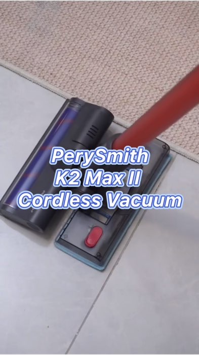 ￼PerySmith K2 Max II Cordless Vacuum 🤩✨ #perysmith #vacuum #cordlessvacuum #shopeemy