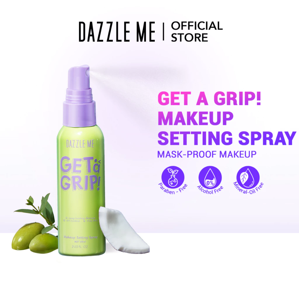 DAZZLE ME Get a Grip! Makeup Setting Spray