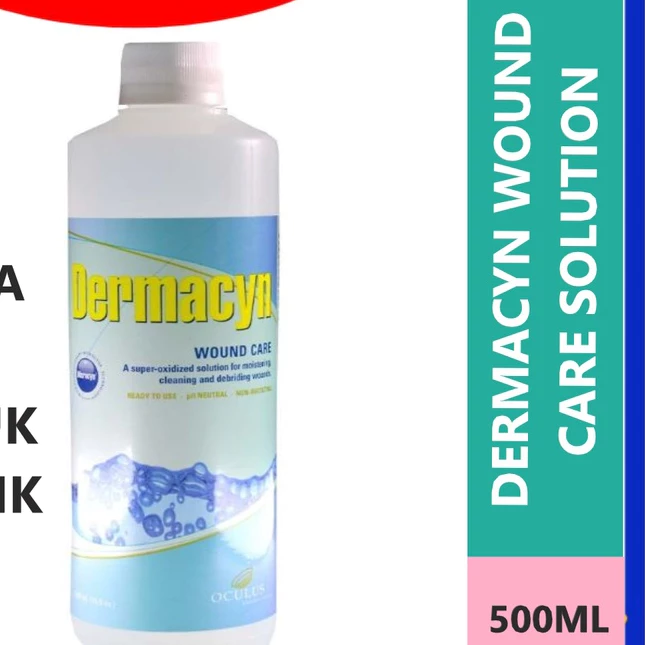 DERMACYN WOUND CARE 500ML