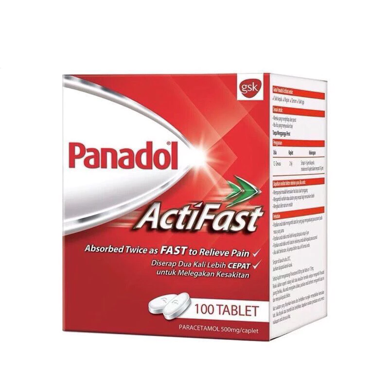 Panadol Actifast 100`s