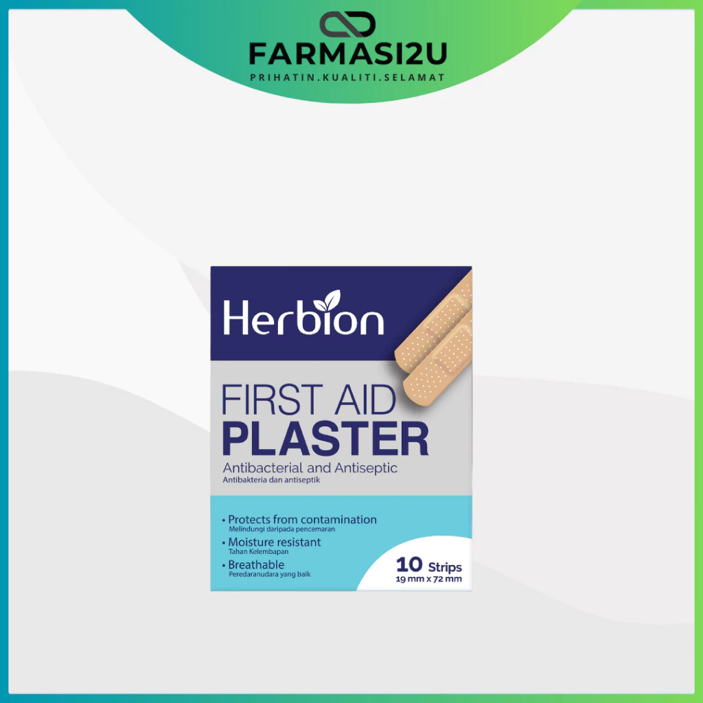 HERBION First Aid Plaster 10'S